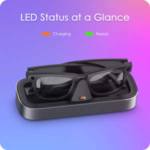 Stazione di Ricarica da Tavolo per Occhiali Smart Meta Ray-Ban Wayfarer Skyler Headliner, Oakley con Dock di Ricarica Leggero da 5000mAh - Product Image 5