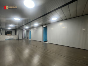 Sang trọng 40ft đúc sẵn biệt thự nhà 3 phòng ngủ container nhà với năng lượng mặt trời đèn an ninh Detector prefab nhà đồ nội thất nhà - Product Image 3