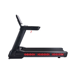 Cinta de correr para entrenamiento cardiovascular al por mayor de fábrica para gimnasios, sistema de absorción de impactos, alta capacidad de peso, embalaje personalizado, logotipo. - Product Image 2