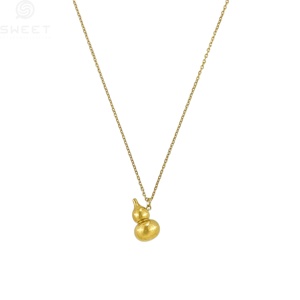Gran oferta, venta al por mayor, joyería de acero inoxidable, collares de moda, collar de oro grueso, collares de acero inoxidable 316L para mujer
