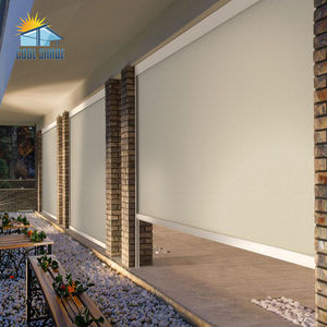 Vente en gros d'auvent vertical <span class=keywords><strong>latéral</strong></span> pour écran à rouleaux de patio personnalisé pare-soleil de balcon rail à fond tombant guides latéraux verticaux <span class=keywords><strong>store</strong></span> à rouleaux - Product Image 1