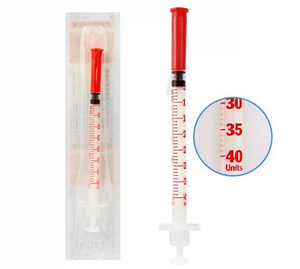 <span class=keywords><strong>Seringue</strong></span> à <span class=keywords><strong>insuline</strong></span> stérile jetable <span class=keywords><strong>BD</strong></span>-1 de 1 ml, 100/boîte, aiguille de <span class=keywords><strong>seringue</strong></span> à <span class=keywords><strong>insuline</strong></span> - Product Image 4