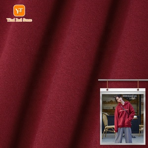 Usine En Gros 300gsm 35% Coton 65% Polyester Chaud Français Terry Polaire Brossé Tricot Tissu pour Hoodies et Sweatshirts - Product Image 1