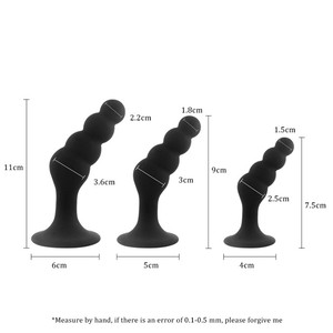 เซ็กซ์ทอยสำหรับผู้ใหญ่อุปกรณ์ทางเพศสำหรับทวารหนักใช้เสียบก้นกันน้ำทำจากซิลิโคนแบบนิ่ม - Product Image 6