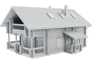 Personalizado de bajo costo de lujo prefabricado de China pequeña casa de troncos Villa moderna de madera cabaña de madera para la venta - Product Image 2