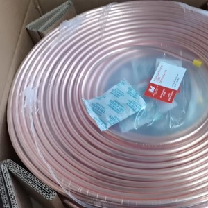 Tubo in <span class=keywords><strong>rame</strong></span> ASTM B280, purezza 99,99%, tipo L, rotolo di <span class=keywords><strong>tubi</strong></span> in <span class=keywords><strong>rame</strong></span> per refrigerazione - Product Image 3