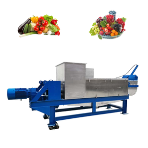 Exprimidor de separador sólido-líquido de residuos de mercado húmedo de aserrín potente y confiable - Product Image 1