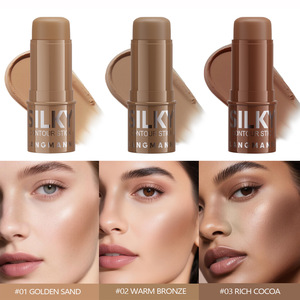 Stick de contour multicolore, waterproof, longue tenue, <span class=keywords><strong>bronzer</strong></span> pour le visage, illuminateur, crème de maquillage pour tous les tons de peau - Product Image 1