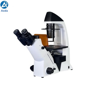 Microscopio de fluorescencia biológica <span class=keywords><strong>trinocular</strong></span> de laboratorio de contraste de fase 200 x - Product Image 2