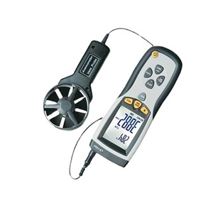 LOOBO LB-FS93 เครื่องวัดความเร็วลมแบบดิจิตอลแบบพกพา ความละเอียด 0.01 ม./วินาที -10-60C ช่วงอุณหภูมิ ความเร็วลมอเนกประสงค์ อุณหภูมิ - Product Image 5