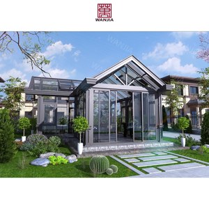 Offre à durée limitée, véranda fermée, usine directe quatre saisons, jardin d'hiver, maisons en verre, véranda en aluminium - Product Image 2