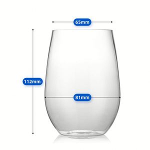 Vaso de Plástico Acrílico Personalizado de Alta Calidad y Duradero para Bodas, con Diseño Impreso Personalizado, de 10oz/12oz/16oz, para Sublimación - Product Image 4