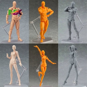 Figma 20 Outil de <span class=keywords><strong>dessin</strong></span> corporel, modèle articulé de personnage masculin et féminin de couleur chair, anime - Product Image 2