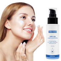 Vente en gros de lotion anti-âge au peptide de cuivre pour le visage hydratant réparation de la peau traitement raffermissant et anti-rides