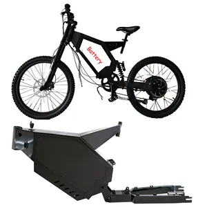 Voll gefederter Enduro-Elektro fahrrad rahmen Elektro fahrrad teile Elektrischer Motorrad rahmen für 3000Watt 5000Watt gewählt