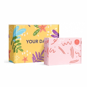 Free Design Custom Logo Double-Sided Printed Mailer Box Recyclable Paper Boxes Shipping <strong>Packaging</strong> For Cosmetic Gift Business - Product Image 6