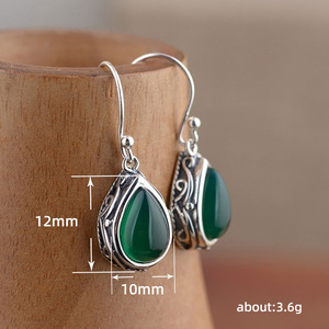 Orecchini a Goccia per Donne, Stile Vintage, Accessorio per Orecchie da Indossare Quotidianamente, Gioielli alla Moda - Product Image 4