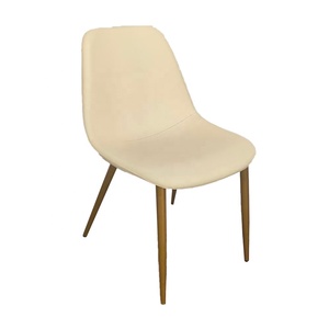 Chaises de salle à manger de restaurant contemporaines au design élégant avec coussin moelleux dans diverses couleurs - Product Image 3