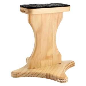 Équipement d'entraînement d'équilibre en bois pour adultes, équipement d'entraînement de la force du tronc, surface antidérapante, design moderne, construction en bois massif - Product Image 4