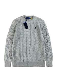 Maglione con Logo Ricamato RA l Logo Girocollo Ralph Maglione Jacquard Lavorato a Maglia per Uomo Lauren - Product Image 3