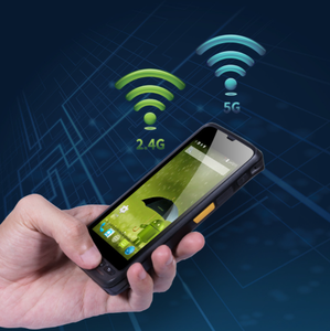 Escáner de Código de Barras Inalámbrico Resistente Idata 50P de 4.7 Pulgadas con Android <span class=keywords><strong>9.0</strong></span>, PDA Android con Batería Extraíble de 4000 mAh y Estado de Stock - Product Image 1