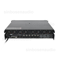 DSP10000Q 4 x 1350W 2100W Dante Opcional, Amplificador con Control Remoto DSP, Sistema de Audio para Altavoces