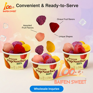 Next-Generation Viral Fruit Shaped <span class=keywords><strong>Ice</strong></span> <span class=keywords><strong>Cream</strong></span> formato personalizável & Sabor Congelado Pop - Product Image 5