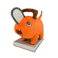 Peluche Pochita Chainsaw Man, design personnalisé, adorable poupée pendentif COS, rembourrage en coton PP, unisexe, 8-13 ans, 11-30 cm