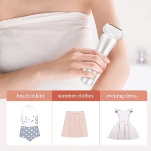 Afeitadora Eléctrica para Mujer, Recortadora de Vello Púbico, para Uso en Seco y Húmedo, Depiladora Corporal para Axilas - Product Image 6