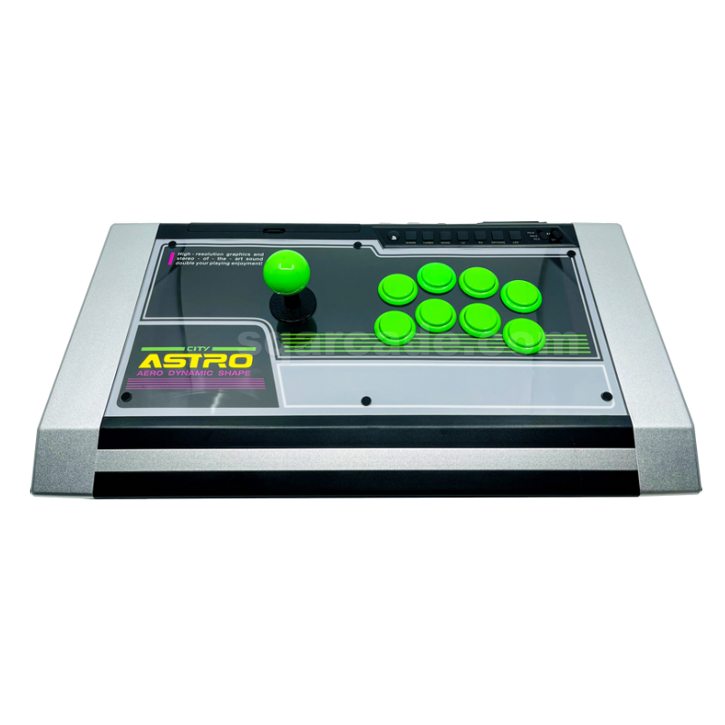 アーケードコントロールパネル　ステンレス　美品 NEW ステンレスコントロールパネル AstroCity 1プレイヤー用アーケード