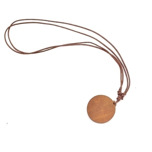Collier Œil de <span class=keywords><strong>Loup</strong></span>, Pendentif Œil de Dragon, Œil d'Animal Fantastique, Collier en Bois, Cordon en Cuir Ciré, Bijoux Tressés - Product Image 6