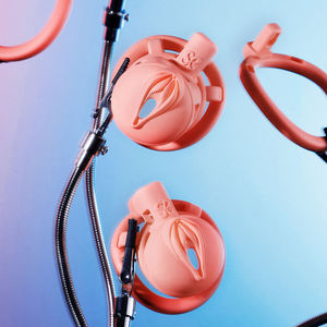 AIERSHA Candado <span class=keywords><strong>de</strong></span> Castidad para Pene, Juguetes Sexuales, Juegos <span class=keywords><strong>de</strong></span> Castidad, Candado Masculino BDSM con Control por Llave, Entrenamiento <span class=keywords><strong>de</strong></span> Castidad para Adultos, Disciplina Sexual - Product Image 3