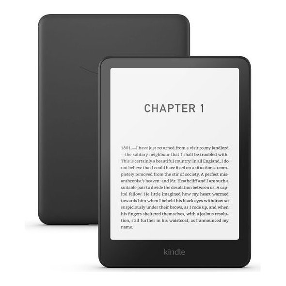 7" Kindle Paperwhite 12th Generation with Ads Black 16GB 1600x1200 Resolution WiFi for USB Type-C B0CFPXBJ9Y