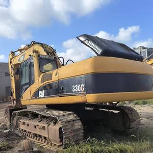 รถขุดตีนตะขาบ Caterpillar CAT 330C มือสอง น้ำหนัก 33 ตัน เครื่องยนต์ C9 แท้ บุ้งกี๋ขนาด 1.7 ลูกบาศก์เมตร เหมาะสำหรับงานขุดเหมืองหนัก ชั่วโมงการทำงานต่ำ ขาย - Product Image 5
