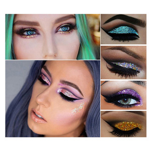 Ensemble de maquillage pour les lèvres et les yeux personnalisable MLM, gel adhésif scintillant imperméable, gel fixateur de gloss à lèvres longue durée - Product Image 4