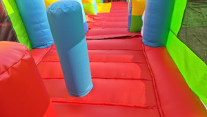 <span class=keywords><strong>Aire</strong></span> <span class=keywords><strong>de</strong></span> jeux <span class=keywords><strong>gonflable</strong></span> pour enfants en plein air, grand toboggan, château <span class=keywords><strong>gonflable</strong></span> combiné, trampoline, PVC <span class=keywords><strong>de</strong></span> 0,55 mm d'épaisseur - Product Image 2