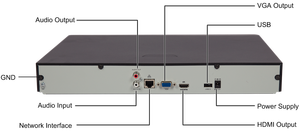 H.265กล้องวงจรปิดระบบ NVR 16ช่อง4K 8MP รองรับการตรวจจับการเคลื่อนไหวรองรับการบันทึกวิดีโอผ่านเครือข่ายแบบกำหนดเอง2ช่อง - Product Image 5