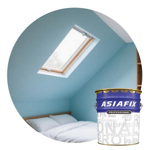 สีลาเท็กซ์เคลือบผนังด้านนอกแบบแบนยืดหยุ่นสีทนทานสำหรับติดผนัง - Product Image 1