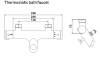 Mélangeur de douche à corps en laiton à poignée unique de salle de bain de qualité stable et fabricant de robinet de baignoire chaude et froide