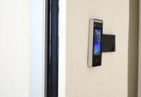 Portes de séparation panoramiques coulissantes verticales modernes en alliage d'aluminium, cadre électrique pour hôtel commercial, isolation thermique