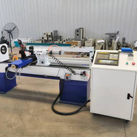 Tour à bois CNC multifonctionnel avec moteur 4 kW et logiciel AutoCAD pour la fabrication de rampes d'escalier et de pieds de meubles