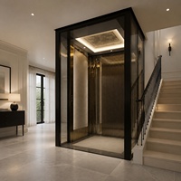 Ascenseur panoramique en verre pour villa : Mobilité lumineuse avec entrée confortable, composants à fonctionnement stable et configurations personnalisées