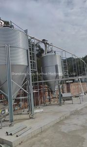 מזין בעלי חיים קטן של חלב פחי עבור biler פלדה מגולוון מזין סילו עוף אוטומטי חזיר עוף - Product Image 6