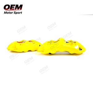 Kit d'étriers de frein jaunes Mercedes GT6+GT4 en fonte – Amélioration sportive pour les modèles C-Class, E-Class, GLC, GLE, CLA, GLA - Product Image 5