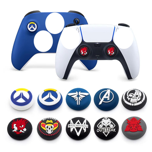 Substituição Silicone Analógico <span class=keywords><strong>Controller</strong></span> Thumb <span class=keywords><strong>Stick</strong></span> Caps para PS4 Switch Pro <span class=keywords><strong>Xbox</strong></span> One Xbox1 PS5 Acessórios do jogo - Product Image 3