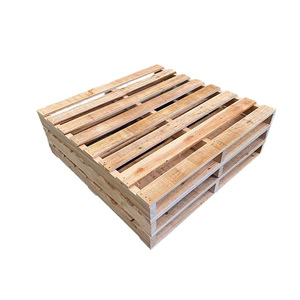 Palettes en bois massif à double entrée, fumigées, pour le stockage, le transport et la logistique, fabriquées en sapin et en pin - Product Image 2