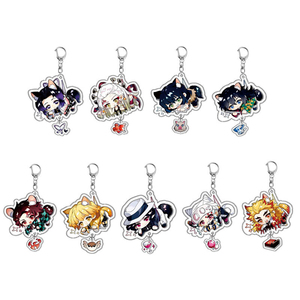 Porte-clés personnalisé en acrylique avec impression UV double face, pendentif créatif d'animation, accessoire mignon et tendance de haute qualité - Product Image 2