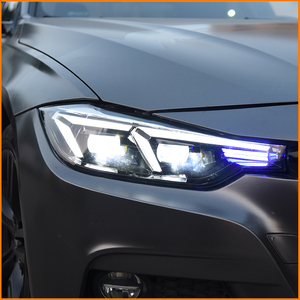 Para <span class=keywords><strong>BMW</strong></span> Serie 3 F30 <span class=keywords><strong>F31</strong></span> F35 F80 2013-2019 2026 Tipo LED Completo Bi-LED Lente de Doble Haz Conjunto de Reemplazo de Faro Delantero - Product Image 3