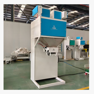 Machine de remplissage et d'ensachage de granulés de biomasse haute capacité (15kg, 25kg, 50kg) pour granulés plastiques, ligne d'emballage pour l'alimentation et l'habillement - Product Image 1