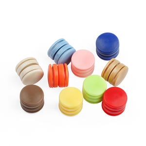 보이지 않는 플라스틱 스냅 빠른 4-부품 없음 바느질 버튼 패스너 버튼 부품 - Product Image 5